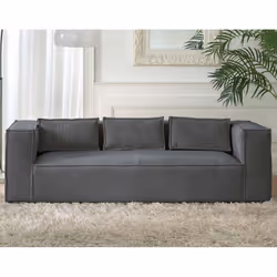 Best Mobilier Stella, Marron, Velours, Bois, Plastique, 2300 mm, 920 mm