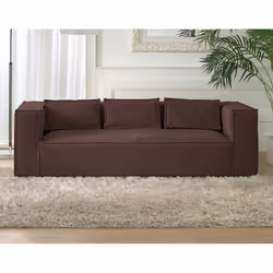 Best Mobilier Stella, Rose, Velours, Bois, Plastique, 2300 mm, 920 mm