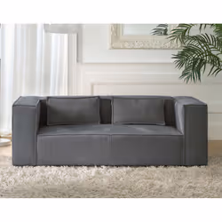 Best Mobilier Stella, Marron, Velours, Bois, Plastique, 1960 mm, 920 mm
