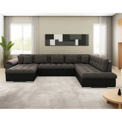 Best Mobilier Chuck 7 siège(s) Noir, Gris
