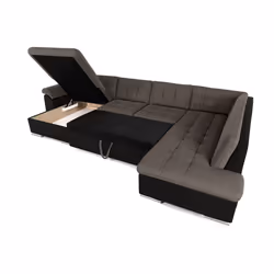 Best Mobilier Chuck 7 siège(s) Noir, Gris - Vue supplémentaire 3