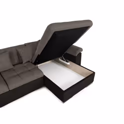 Best Mobilier Chuck 7 siège(s) Noir, Gris - Vue supplémentaire 4