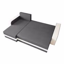 Best Mobilier Harvey Canapé d'angle 4 siège(s) Gris