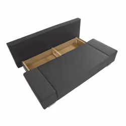 Best Mobilier Elio 3 siège(s) Noir, Gris