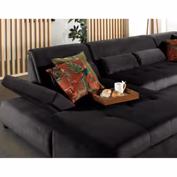 Best Mobilier Vermont Canapé d'angle 7 siège(s) Jaune