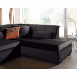 Best Mobilier Vermont Canapé d'angle 7 siège(s) Jaune - Vue supplémentaire 4