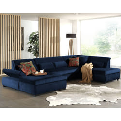 Best Mobilier Vermont Canapé d'angle 7 siège(s) Gris