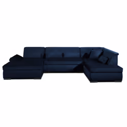 Best Mobilier Vermont Canapé d'angle 7 siège(s) Gris - Vue supplémentaire 5