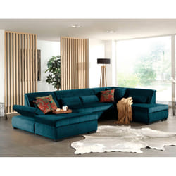 Best Mobilier Vermont Canapé d'angle 7 siège(s) Beige