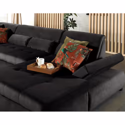Best Mobilier Vermont Canapé d'angle 7 siège(s) Jaune