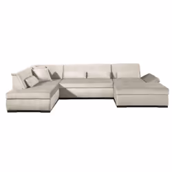 Best Mobilier Vermont Canapé d'angle 7 siège(s) Bleu - Vue supplémentaire 5