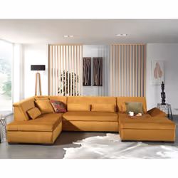 Best Mobilier Vermont Canapé d'angle 7 siège(s) Vert