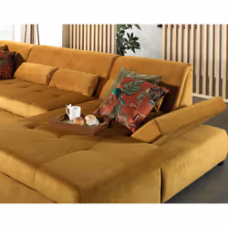 Best Mobilier Vermont Canapé d'angle 7 siège(s) Vert