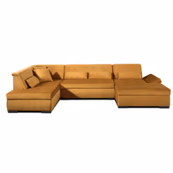 Best Mobilier Vermont Canapé d'angle 7 siège(s) Vert - Vue supplémentaire 5