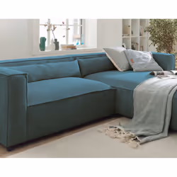 Best Mobilier Ela Canapé d'angle 4 siège(s) Beige - Vue supplémentaire 4
