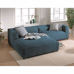 Best Mobilier Ela, Beige, Velours, Plastique, 2660 mm, 1900 mm, 650 mm