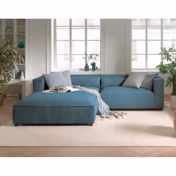 Best Mobilier Ela Canapé d'angle 4 siège(s) Beige
