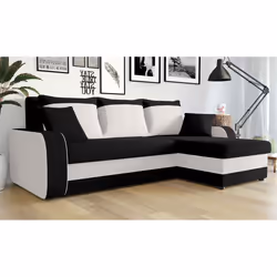 Best Mobilier Karl, Gris, Tissu, Plastique, 3130 mm, 2150 mm, 820 mm