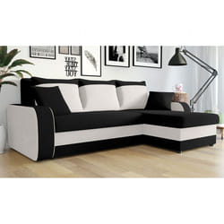 Best Mobilier Karl Canapé d'angle 5 siège(s) Gris