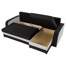 Best Mobilier Karl Canapé d'angle 5 siège(s) Gris