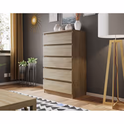 Best Mobilier Celia, Bois, 6 tiroir(s), Bois, 1200 mm, 300 mm, 770 mm