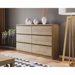 Best Mobilier Celia, Bois, 6 tiroir(s), Bois, 1390 mm, 400 mm, 770 mm