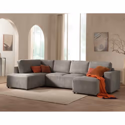Best Mobilier Livy 7 siège(s) Gris
