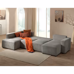 Best Mobilier Livy 7 siège(s) Gris