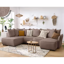 Best Mobilier Henry, Gris, Blanc, Tissu, Bois, Plastique, 3040 mm, 2470 mm