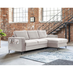 Best Mobilier Lilly Canapé d'angle 4 siège(s) Beige