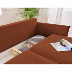 Best Mobilier Valentina 3 siège(s) Couleur rouille