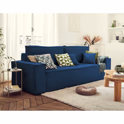 Best Mobilier Dellia 3 siège(s) Bleu
