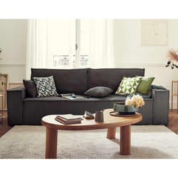 Best Mobilier Dellia 3 siège(s) Gris