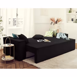 Best Mobilier Dellia 3 siège(s) Anthracite, Gris