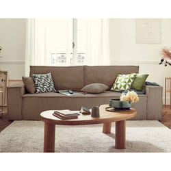 Best Mobilier Dellia 3 siège(s) Taupe