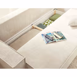 Best Mobilier Dellia 3 siège(s) Beige - Vue supplémentaire 4