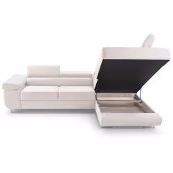 Best Mobilier Pablo Canapé d'angle 5 siège(s) Beige - Vue supplémentaire 7