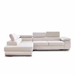 Best Mobilier Pablo Canapé d'angle 5 siège(s) Beige - Vue supplémentaire 8