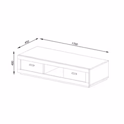 Best Mobilier Otis Support TV et centre de divertissement 2 tiroir(s)
