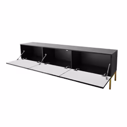 Best Mobilier Celeste Support TV et centre de divertissement 3 étagères