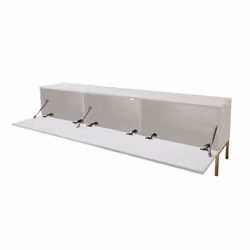 Best Mobilier Celeste Support TV et centre de divertissement 3 étagères