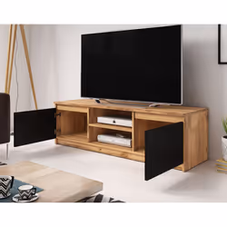 Best Mobilier Robin Support TV et centre de divertissement 2 étagères