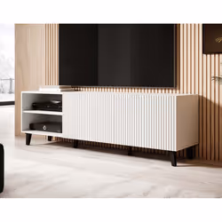 Best Mobilier Sanna Support TV et centre de divertissement 6 étagères