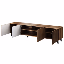 Best Mobilier Come Support TV et centre de divertissement 8 étagères - Vue supplémentaire 2