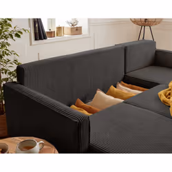 Best Mobilier Charlie 4 siège(s) Gris