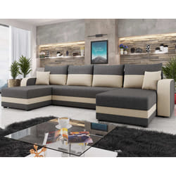 Best Mobilier Harvey 7 siège(s) Beige, Gris