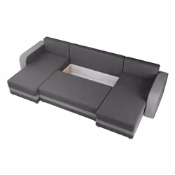 Best Mobilier Harvey 7 siège(s) Gris