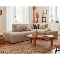 Best Mobilier Victoire Canapé d'angle 4 siège(s) Beige