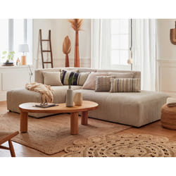 Best Mobilier Victoire Canapé d'angle 4 siège(s) Beige