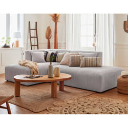 Best Mobilier Victoire Canapé d'angle 4 siège(s) Gris